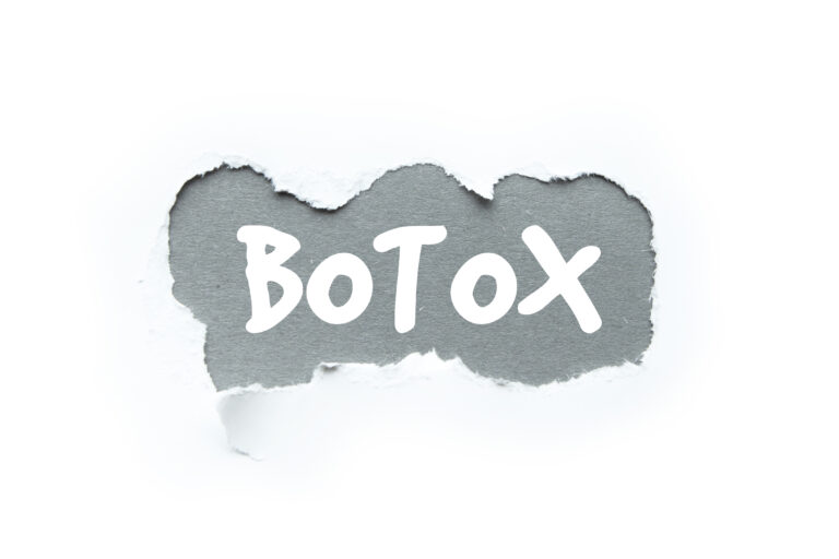 Botox Behandlung gegen Falten Darstellung